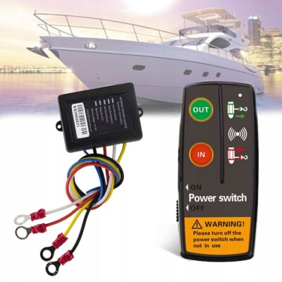 Wireless Winde Controller Schalter 12V 24V Fernbedienung für Auto LKW ATV SUV