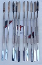 Dental Cement Spatulas 6 pcs Set   Stainless Steel Mixing Instruments