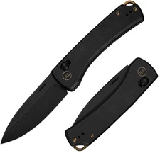 We Knife Co Ltd Nightblade Folding Knife 3" CPM-20CV Steel Blade Titanium Handle