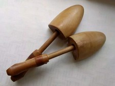 Vintage Rochester Shoe Tree Co. Wood Trees Stretchers Keepers Shapers Small