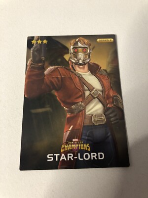 Marvel Contest Of Champions Dave N Busters #062 Star-Lord Non Foil Series 2