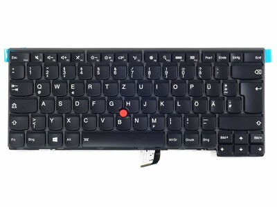 Tradebit Tastatur für Lenovo ThinkPad T431S E431 T440 T440P DE QWERTZ Beleuchtet
