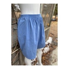 Vintage 80s High Waist Mom Shorts Elastic Pull On