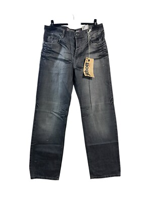 Vintage Schott NYC Denim Jeans Pants 90 s 2000 s Y2K Distressed