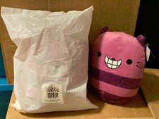 NEW SEALED CATS VS. PICKLES 9" JUMBO CHESHIRE CAT BEAN BAG PLUSH