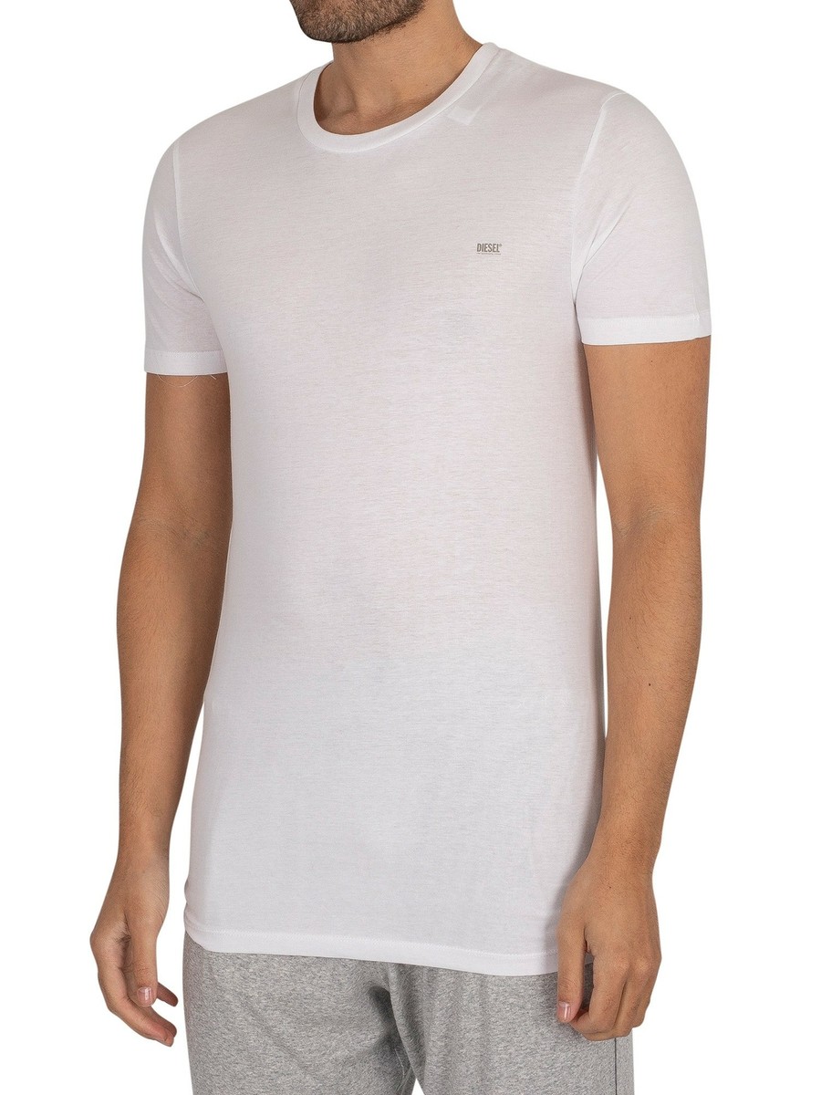 diesel mens white t shirt