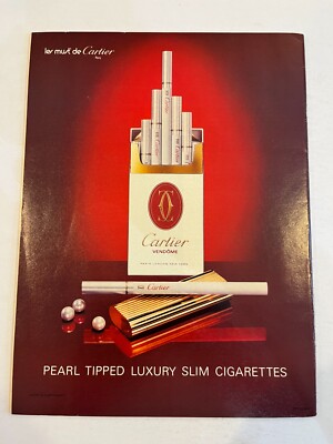 cartier vendome cigarettes price LIGHT FILTER 200S Boris Yeltsin on cover NEWSWEEK