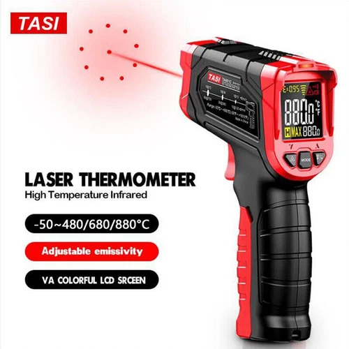 LCD IR Temp Meter Non-contact Laser Temperature Gun Infrared Thermometer - Picture 2 of 18