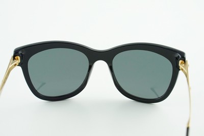 AR 8011 Giorgio Armani 5017/87 Polished Black Gold/Grey 53  display picture 3