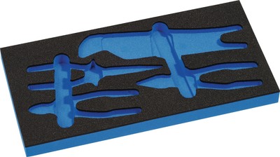 Werkzeugmodul Leereinlage 1/3-Modul 4000 871 230, 4-teilig PROMAT