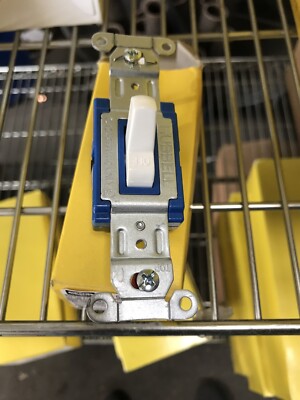 7 - SNAPCONNECT SNAP1201WNA Wall Swtch,1-Pole,120/277V,15A,Wht,Toggle