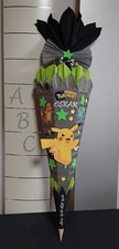 Schultüte Zuckertüte POKEMON Motiv Unikat Handarbeit mit Name 2026 (P-10)
