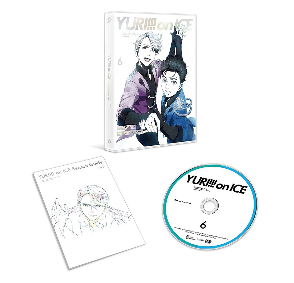 YURI!!! on ICE 全6巻セット (Blu-ray)+ CD付き 618-282osSL.jpg_BO30,255,255,