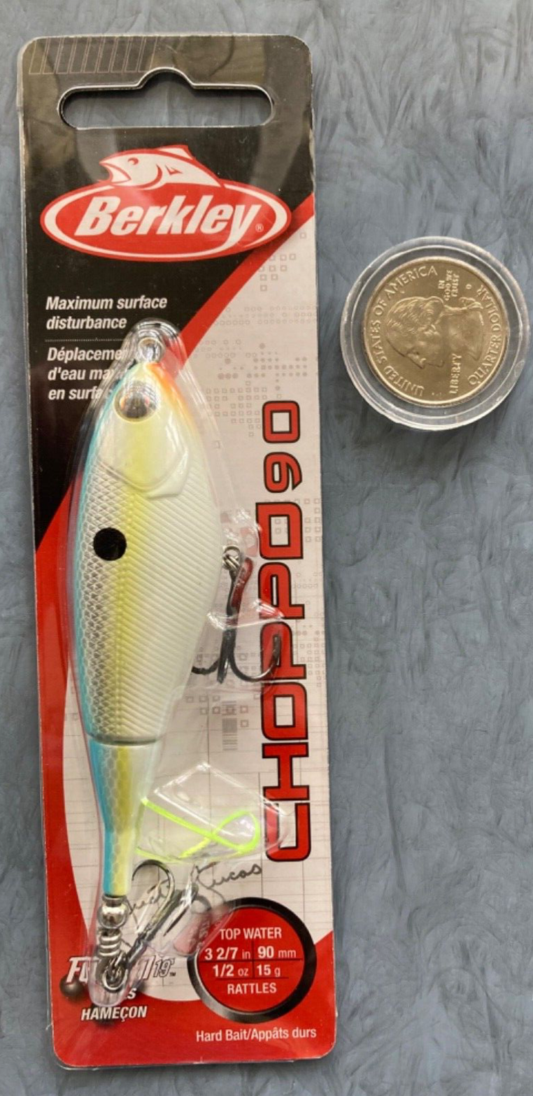 Berkley Choppo 90 Topwater Crankbait Fishing Lure Justin Lucas Sexy Shad