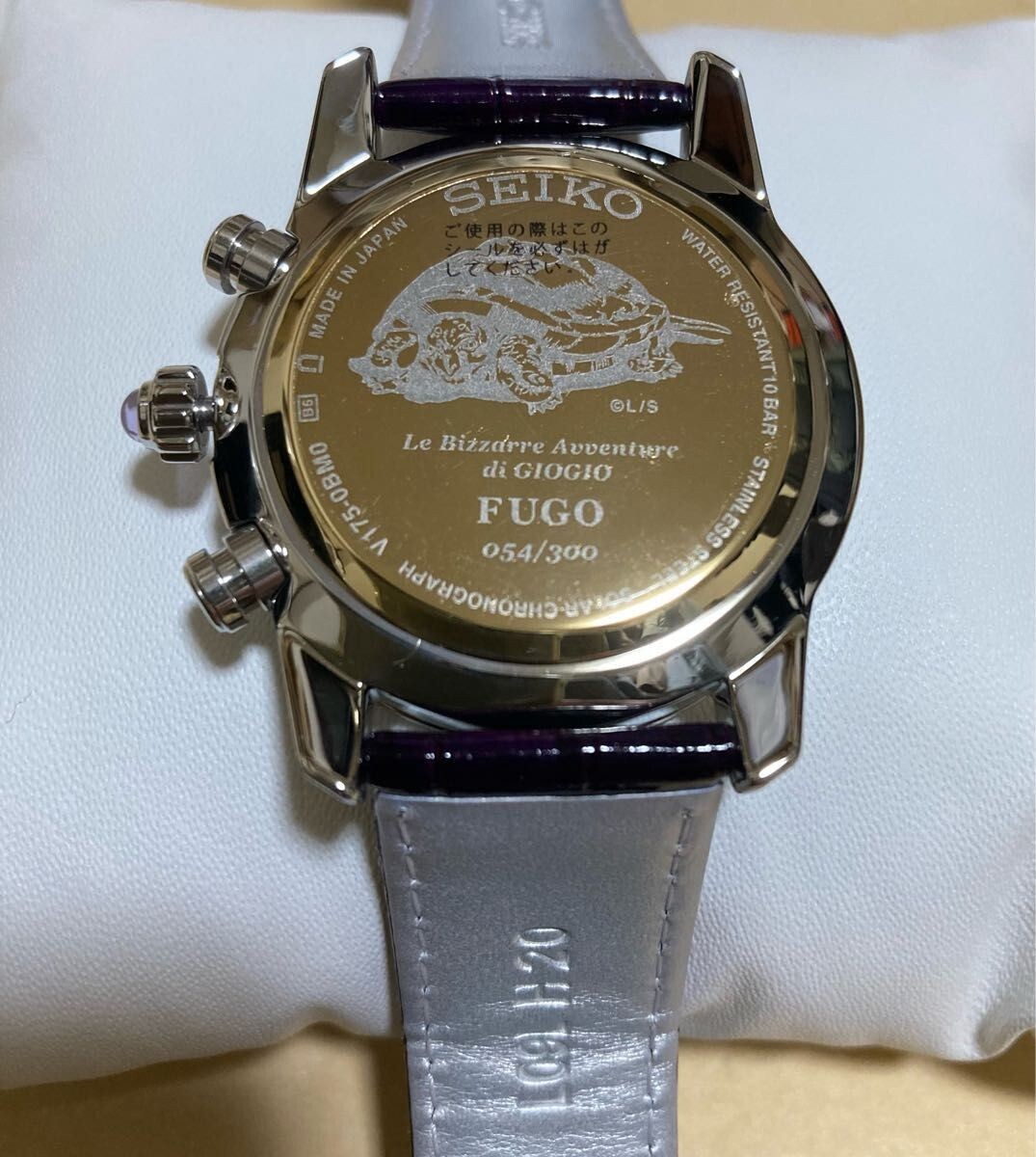 箱付き/コラボ/レア】SEIKO セイコー JOJO PANNACOTTA FUGO ジョジョ