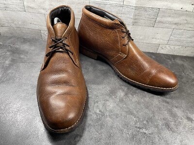 Cole Haan Air Chukka Boots Men 11M Winslow Shoes Brown 
