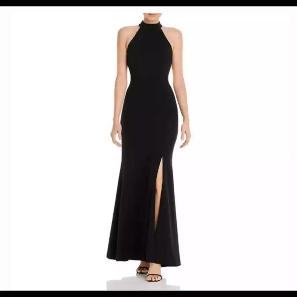 Aqua black deals gown