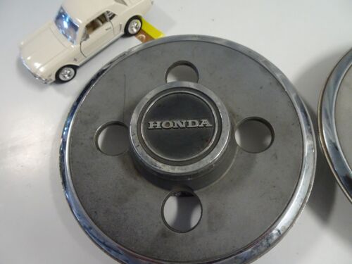 1976-79 Set of 4 Honda CIVIC Accord OEM Wheel Center Cap # 7" inches on backside - Picture 2 of 4