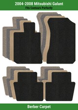 Lloyd Berber Front Rear Row Carpet Mats For 2004-2008 Mitsubishi Galant