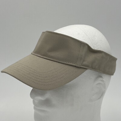 Sun Cap Plain Adjustable Strapback Beige Golf Visor Womens Men Visor Sun Plain Hat Sport Adjustable Soild Golf  main image 2