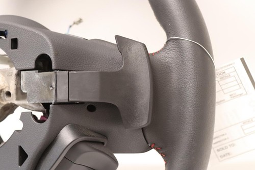 2022 SUBARU WRX DRIVER STEERING WHEEL LEATHER RED STITCH W/ SWITCHES OEM - Picture 13 of 19