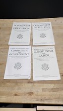 1948 Lot of 4 Communism US House Of Reps Committee On Un-American Activities SET