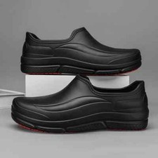 Chef Shoes Anti Slip and Oil Proof Work Casual Lazy Slippers Sandals Garden