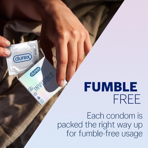 Durex Invisible Super Ultra Thin Condoms for Men – 10S - Picture 5 of 7