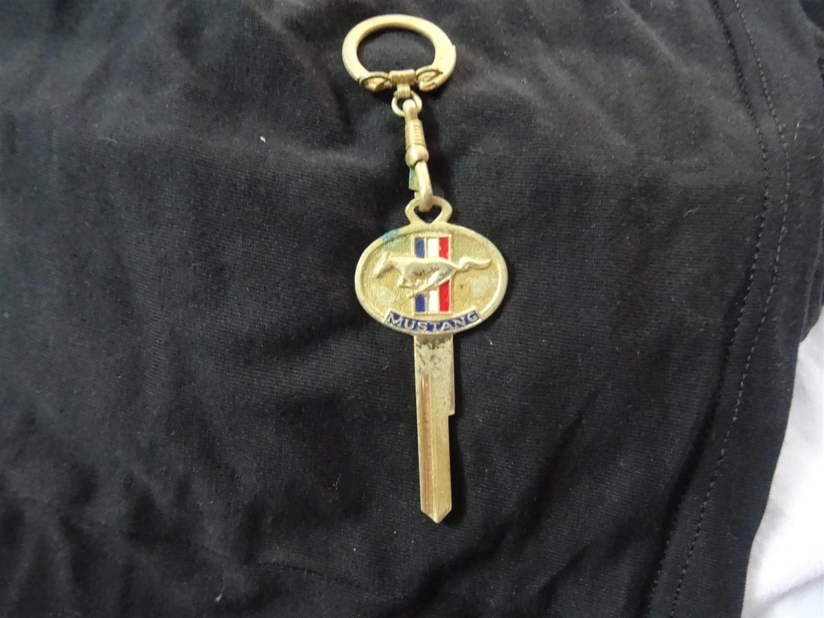 mustang key shap Keychain Key Ring Holder super rare eBay