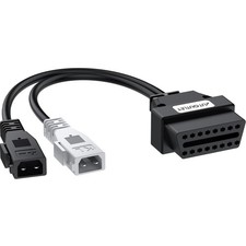 OBD Adapterkabel 2x2 Pin Diagnosekabel für Audi Seat Skoda VW schwarz