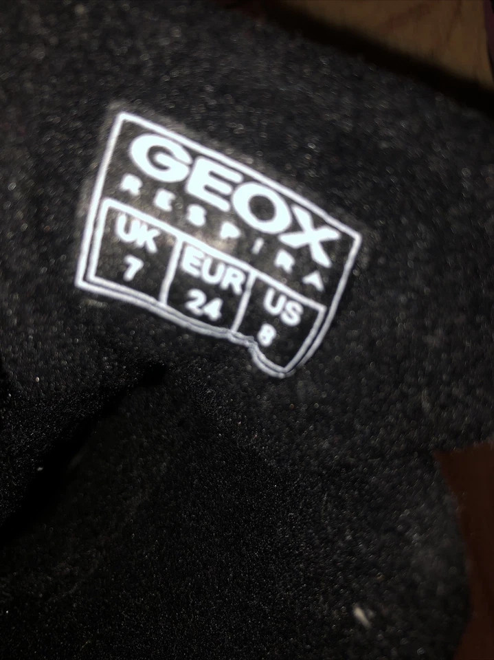 Geox amphibiox Girl Insulated Waterproof Snow Rain Boots Size uk 7 used once ltd image 7