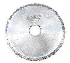 Hyde 6" Dia. x 1-1/4" Bore Stainless Steel Swooping Tooth Circular Blade NOS