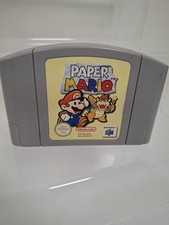 Thumbnail of ebay&reg; auction 298463404322 | Paper Mario Nintendo 64 Spiel Cartridge Original Sauber Getestet Uk Pal Selten N64 