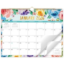 2026 Wall Calendar - 12 Monthly Wall, JAN 2026 - DECEMBER 2026,...