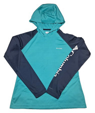 COLUMBIA Omni-Shade Womens 2 Color Lightweight Long Sleeve Hoodie Size M