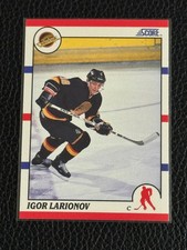 1990-91 Score - Igor Larionov #123 (RC)