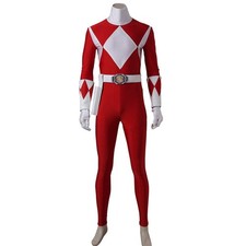 Zyuranger Red Ranger Costume Halloween Belt Holster Wristers Boots Accessories