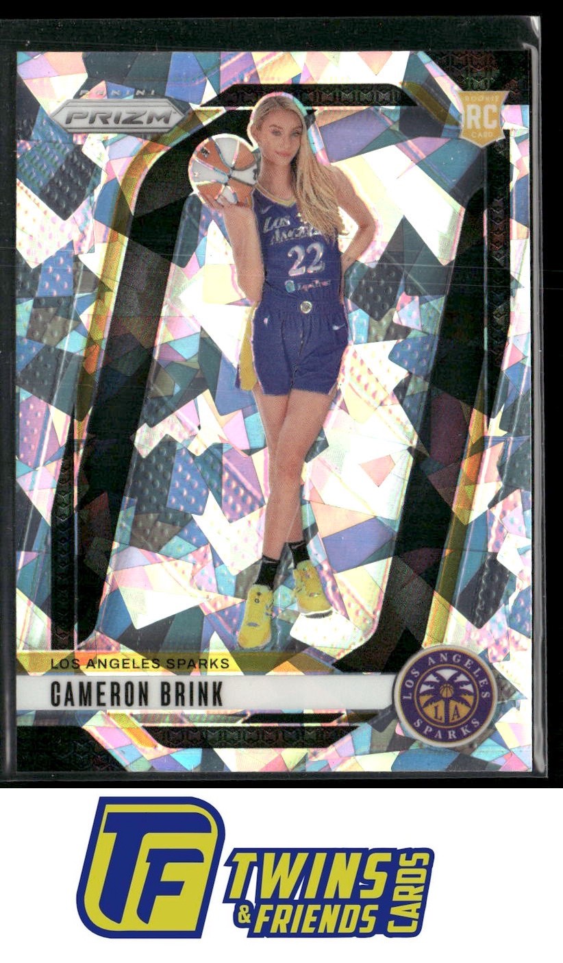 2024 Panini Prizm WNBA #143 Cameron Brink Ice Prizms