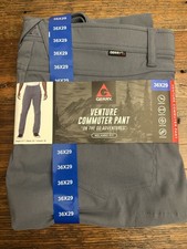NWT Gerry Men's Relaxed Fit Comfort Stretch Venture Commuter Pant Blue 36x29