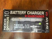 NOCO GENIUS10 Smart Charger 10A 6V/12V Auto Marine Trickle Maintainer