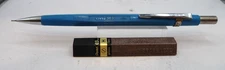 Uni Vintage 303 0.3mm blue pencil--working--free tube of lead