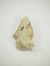 Nice Archaic-Paleo flint Contracting Stem Arrow head San Marco Texas NAA-283