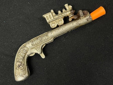Kenton CA: 1900 Cast Iron Cap Gun "Lightning Express", 5" Long