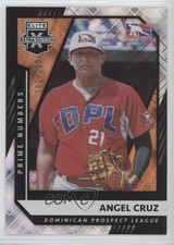 2021 Panini Elite Extra Edition Prime Numbers A 61/200 Angel Cruz #194 0s5