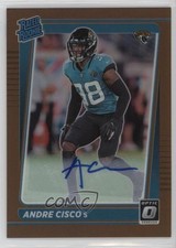2021 Panini Donruss Optic Rated Rookie Bronze Prizm Andre Cisco #278 Auto 1o4j