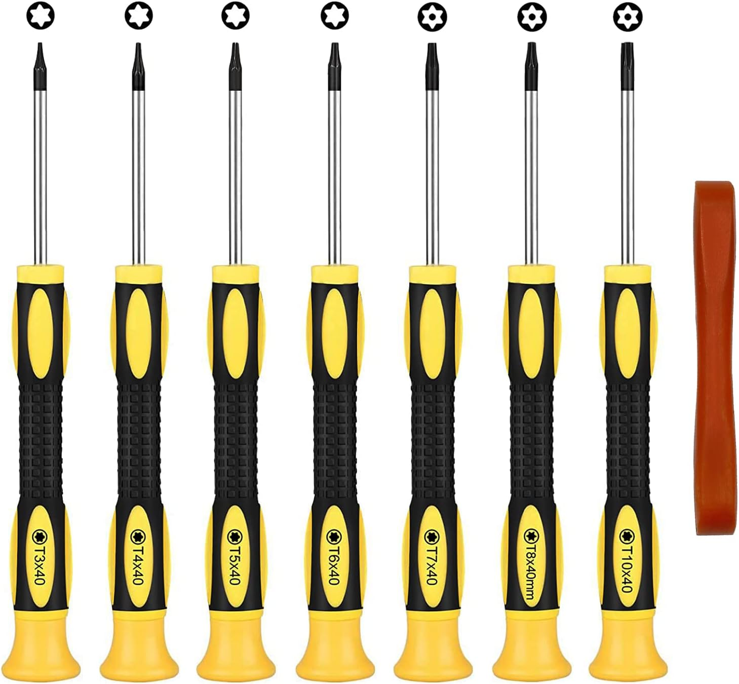 Torx Screwdriver Set 7Pcs T3-T10 Security Magnetic Repair Kit PS5 Xbox