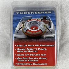 Kwik Tek TB-101 Black Tie Down TubeKeeper Elastic & Suction Boat Accessory NEW