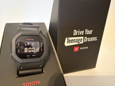   Casio  x Toyota G-Shock  Drive Your Teenage Dreams'' Rare DW-5600DYTD22-1JR