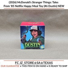 2026 McDonald's Stranger Things: Tales From '85 Netflix Happy Meal Toy DUSTIN
