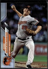 2020 Topps Update #U-206 Asher Wojciechowski Rainbow Foil